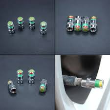 Set 4pcs penunjuk tekanan tayar kereta